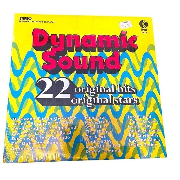 VINTAGE RARE DYNAMIC SOUND 22 HITS BY ORIGINAL STARS VINYL LP COMPILATION ALBUM - Picture 1 of 9